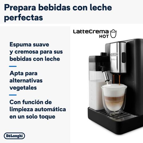 cafetera espresso De'Longhi Rivelia EXAM440.55.B DeLonghi
