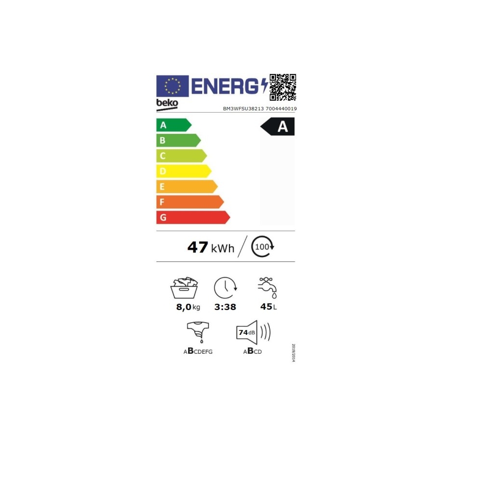 Beko SERIE B300 BM3WFT3821WB