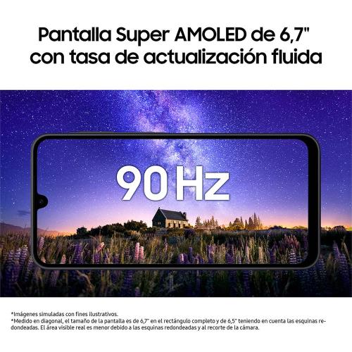 teléfono Samsung GALAXY  A17 LTE 4GB   128GB LIGHT BLUE