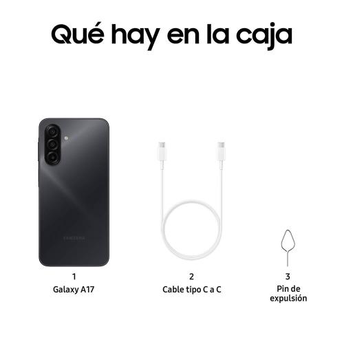 teléfono Samsung Galaxy A17 LTE 8GB   256GB Black