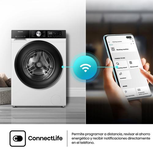 lavadora Hisense WF3S9043BW1