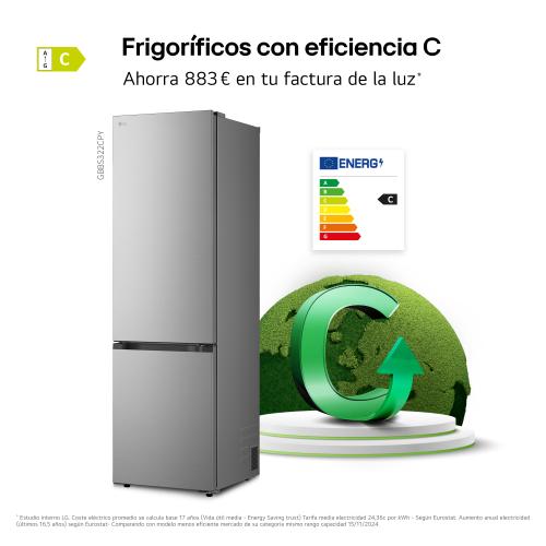 frigorífico LG GBBS322CPY