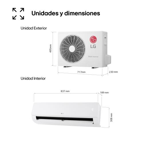 aire acondicionado LG REPLACE12Z.SET