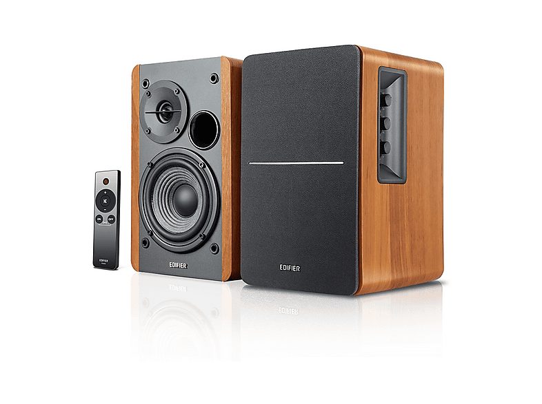 Altavoces Hifi Estéreo - EDIFIER R1280Ts, 42, 2 canales, Brown