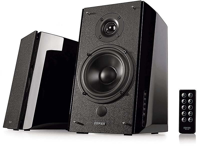 Altavoces Hifi Estéreo - EDIFIER R2000DB, 120 W, De 2 vías canales, Bluetooth, Black
