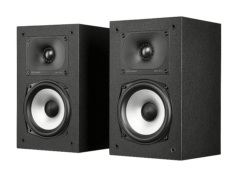 Altavoces Hifi - POLK AUDIO Polk Monitor XT15 Black / Altavoces de estantería, 1Watt, 1 canales, Negro