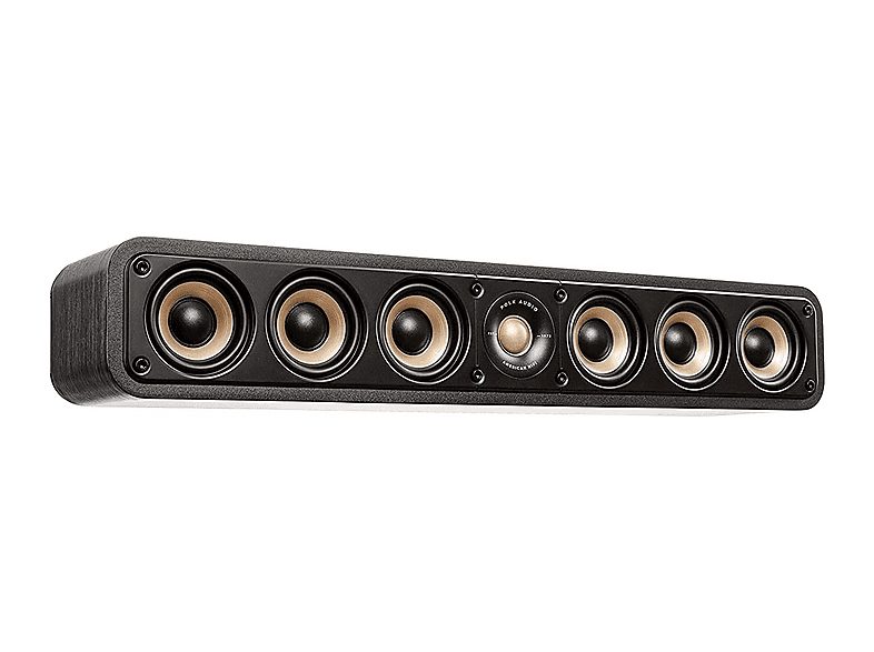 Altavoces Hifi - POLK AUDIO Polk Signature Elite ES35 Black / Altavoz central de estantería, 1Watt, 1 canales, Negro