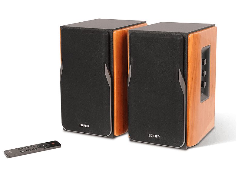 Altavoces para PC - EDIFIER R1380DB, 42, 2 canales, Bluetooth, Marrón