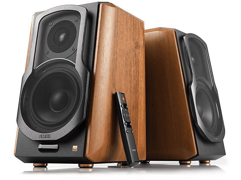 Altavoces para PC - EDIFIER S1000MKII, 120 W, 2 canales, Bluetooth, Brown