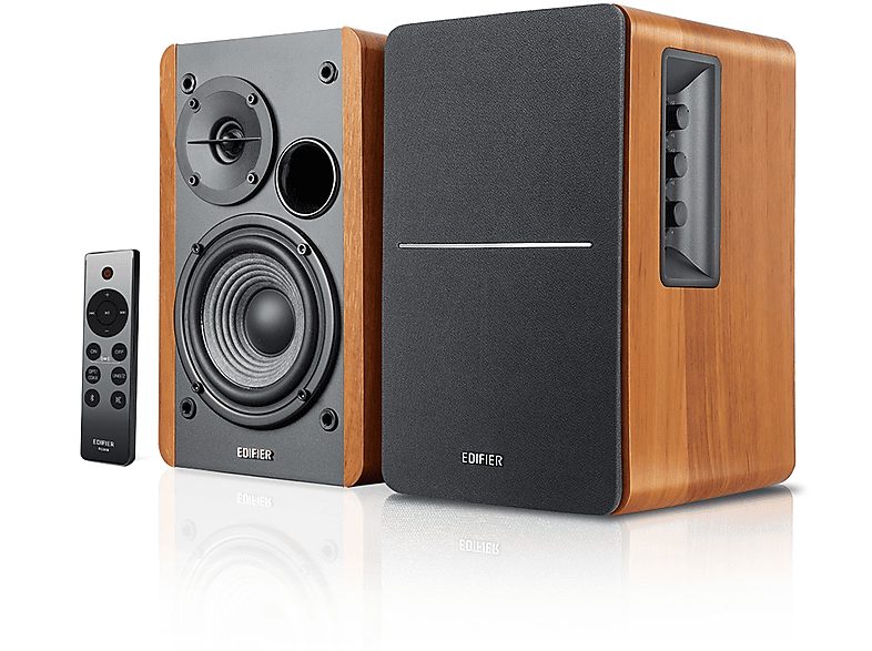 Altavoz de estantería - EDIFIER R1280DBs, 42, 2 canales, Bluetooth, Brown