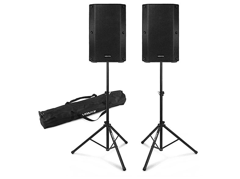 Altavoz de gran potencia  - VSA10P stands VONYX, Black