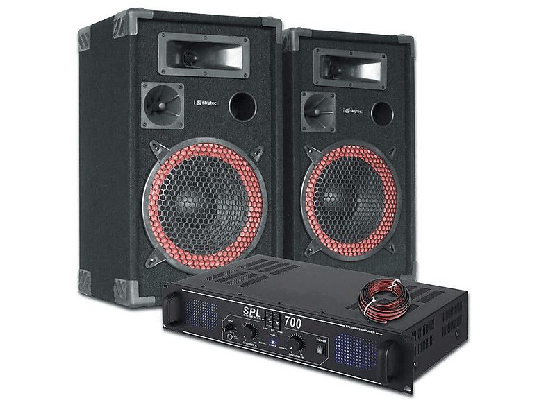Altavoz de gran potencia  - XEN 3510 SKYTEC, Black