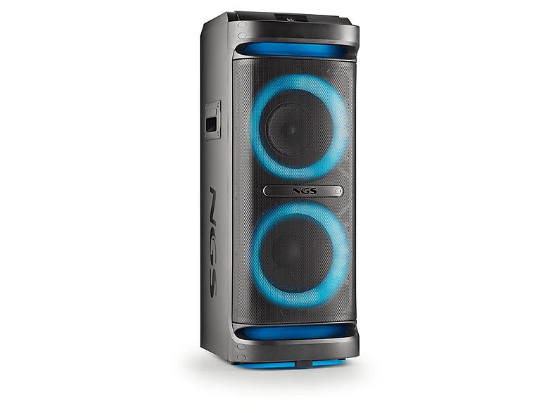 Altavoz de suelo - NGS WILD SPACE 2, 400, 1 canales, Bluetooth, Negro