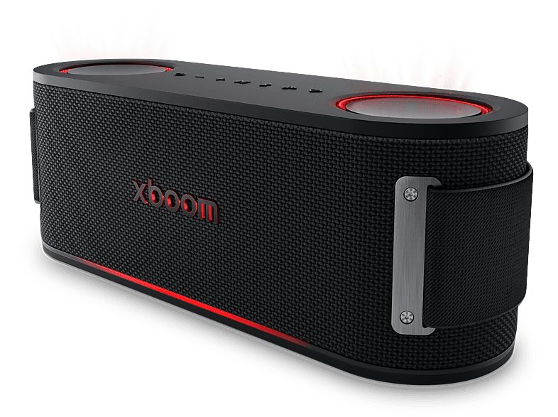 Altavoz inalámbrico - LG Bounce, 40 W, Bluetooth, Autonomía 30h, Resistencia agua IP67, Conexión Auracast, Negro