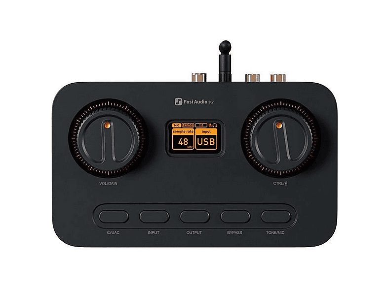 Amplificador DAC  - K7 FOSI AUDIO, Negro