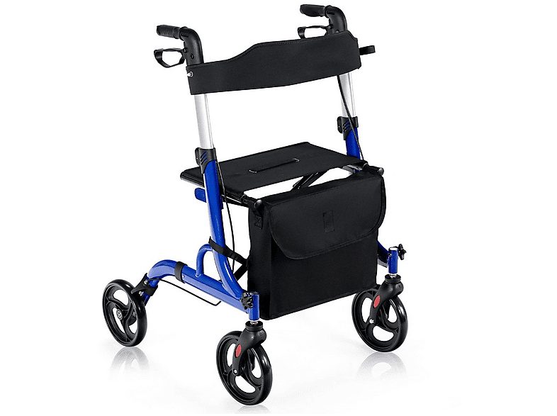 Andador con ruedas - NORTHIO 34429, Azul