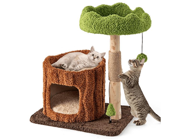 Árbol para gatos - NORTHIO 86644, para Gato, Multicolor