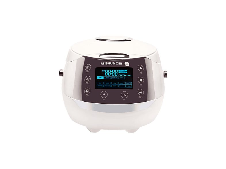 Arrocera - REISHUNGER 538-DRK-WHT, 860 W, 1,5 l, Blanco