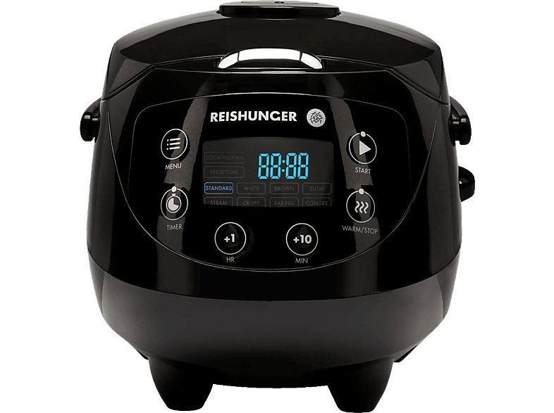 Arrocera - REISHUNGER 542-MDRK-B, 350 W, 0,6 l, Negro