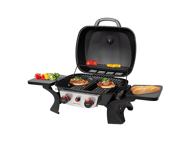 Asador a gas - PROFICOOK PC-GG 1261, Negro
