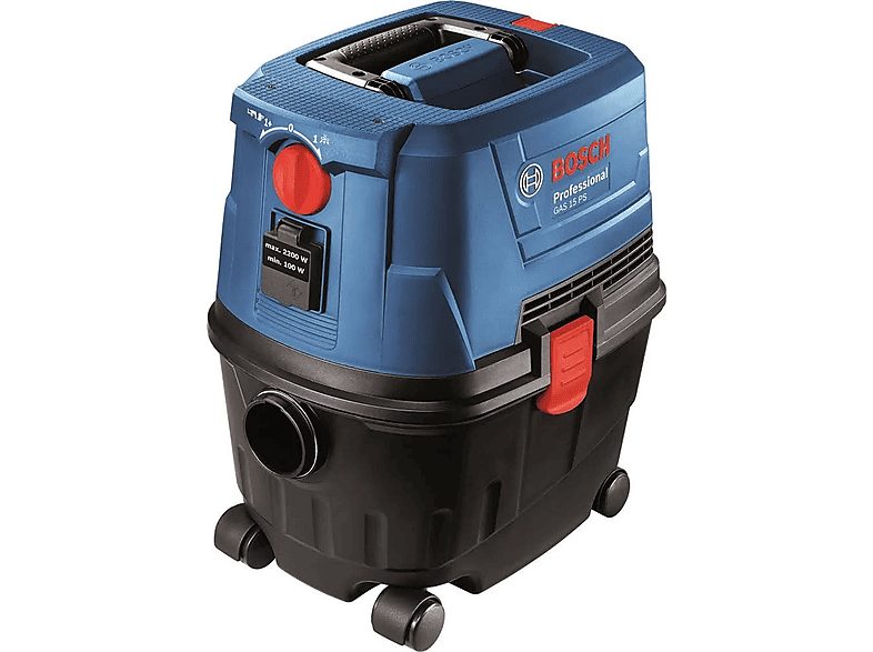 Aspirador con bolsa - BOSCH PROFESSIONAL 06019E5100, 1100 W, Depósito 25 l, Multicolor
