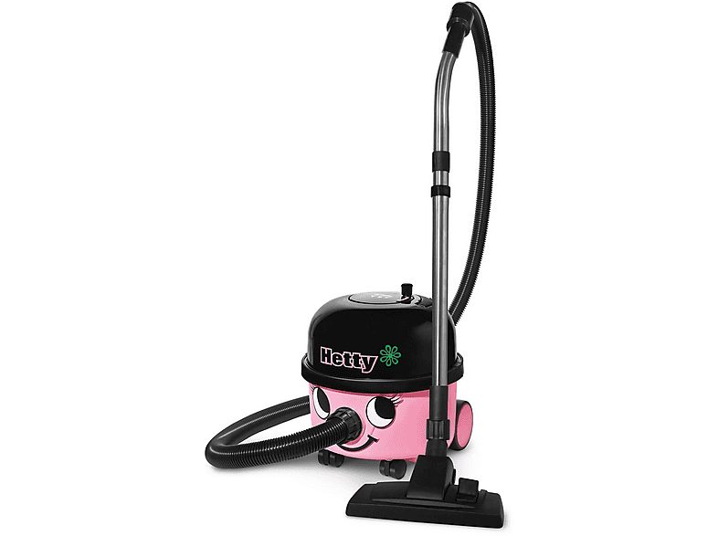 Aspirador con bolsa - NUMATIC 900044, 620 W, Depósito 9 l, Rosa