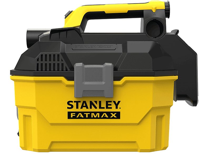 Aspirador con bolsa - STANLEY SFMCV002B-XJ, 18 W, Potencia de succión 350 W, Depósito 7,5 l, Inox