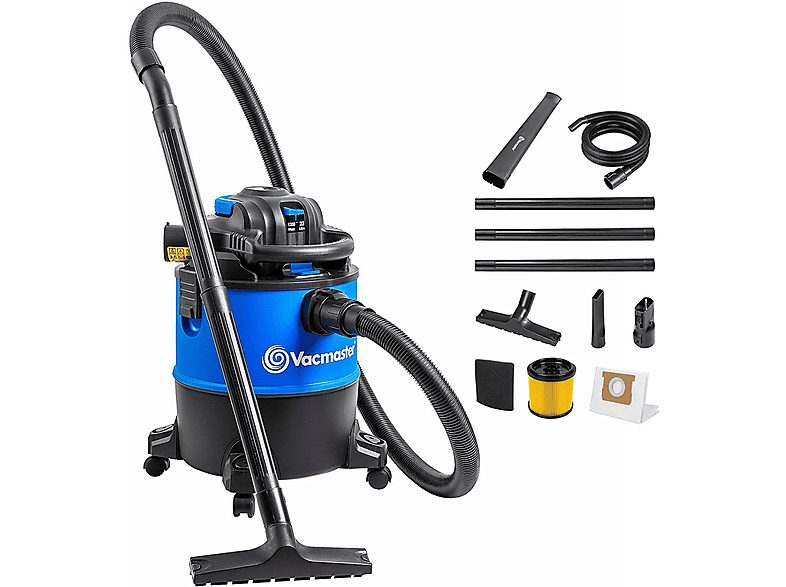 Aspirador con bolsa - VACMASTER VBVB1223PF-03, 1250 W, Depósito 23 l, Multi