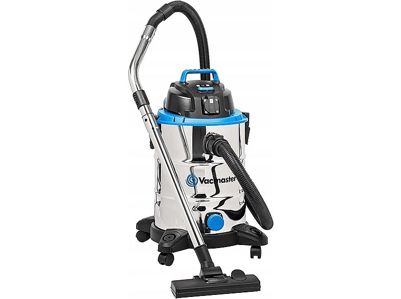 Aspirador con bolsa - VACMASTER VQ1530SFDC-03, 1500 W, Depósito 30 l, Inox