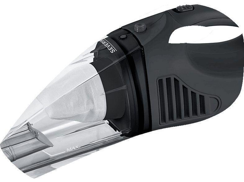 Aspirador de mano - SEVERIN HV 7963, 120 W, Depósito 0,3 l, Autonomía 18 Min., Negro