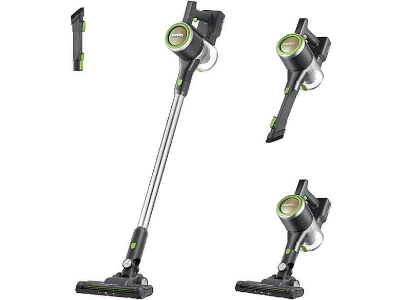 Aspirador escoba - EUREKA NEC370, 300 W, Depósito 0,5 l, Autonomía 40 min, Negro