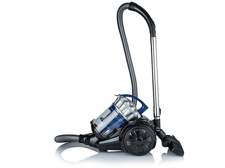 Aspirador sin bolsa - DOMO DO7290S, 800 W, Potencia de succión 800 W, Depósito 2,5 l, Negro