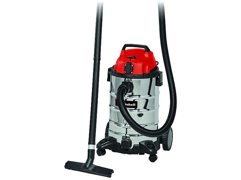 Aspirador sin bolsa - EINHELL TH-VC 1930 SA, 1500 W, Potencia de succión 1500 W, Depósito 30L, Inox