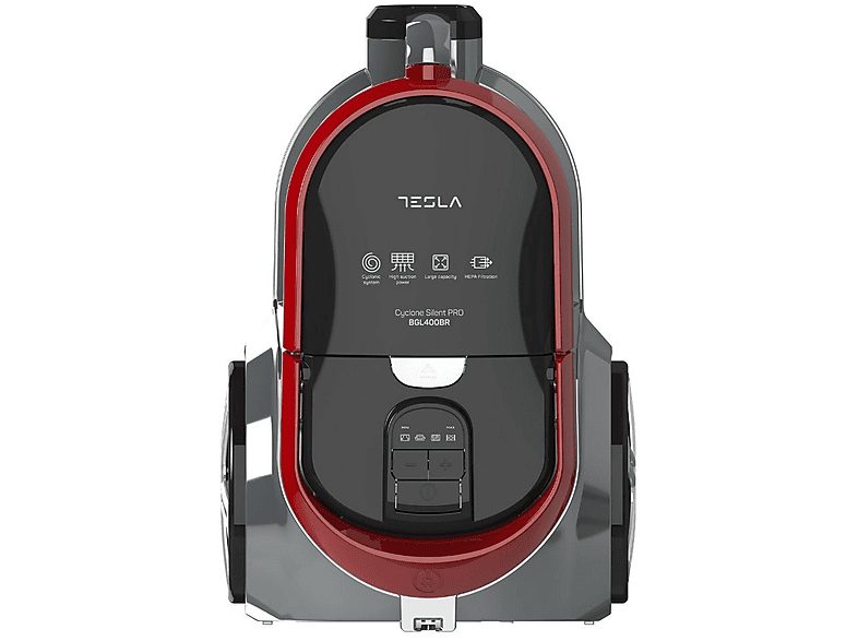 Aspirador sin bolsa - TESLA BGL400BR, 800 W, Depósito 2,5 l, Negro