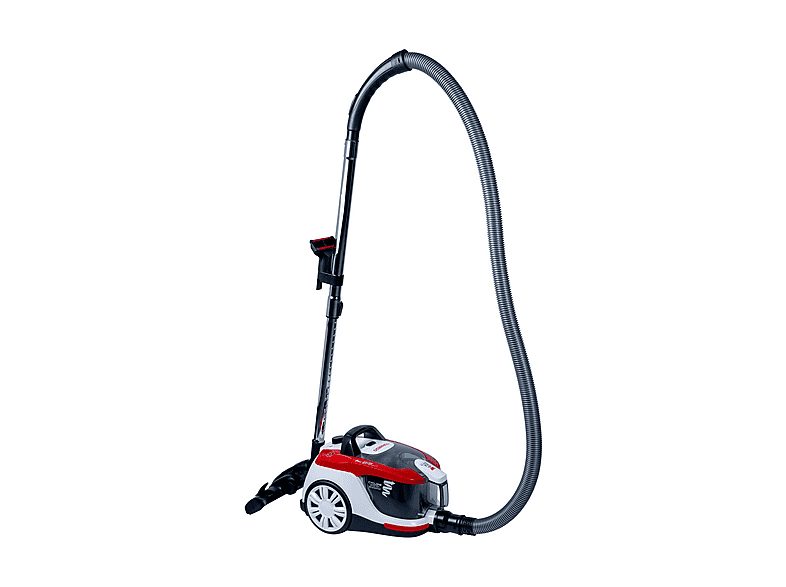 Aspirador sin bolsa - TORNADO VCCKC800RC, 800 W, Potencia de succión 145 AirWatt, Depósito 1,8 l, Rojo, Blanco