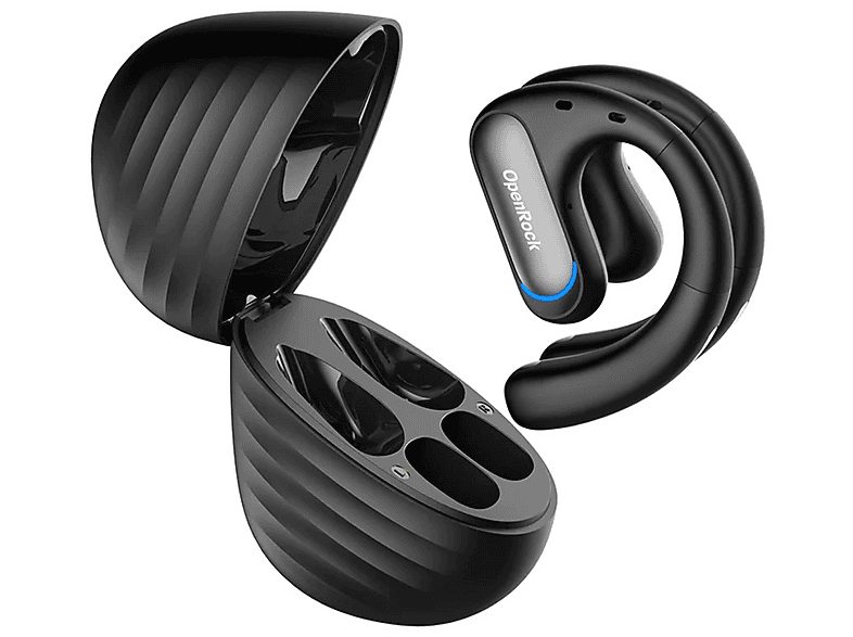 Auriculares conducción de aire  - Air Conduction Pro OPENROCK, Control remoto, Bluetooth, Negro