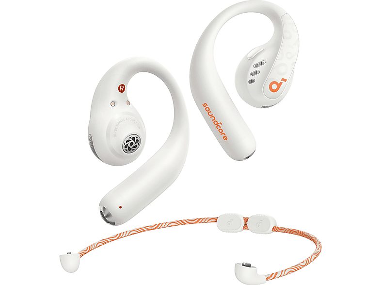 Auriculares deportivos  - AeroFit Pro SOUNDCORE BY ANKER, Intraurales, Bluetooth, Blanco