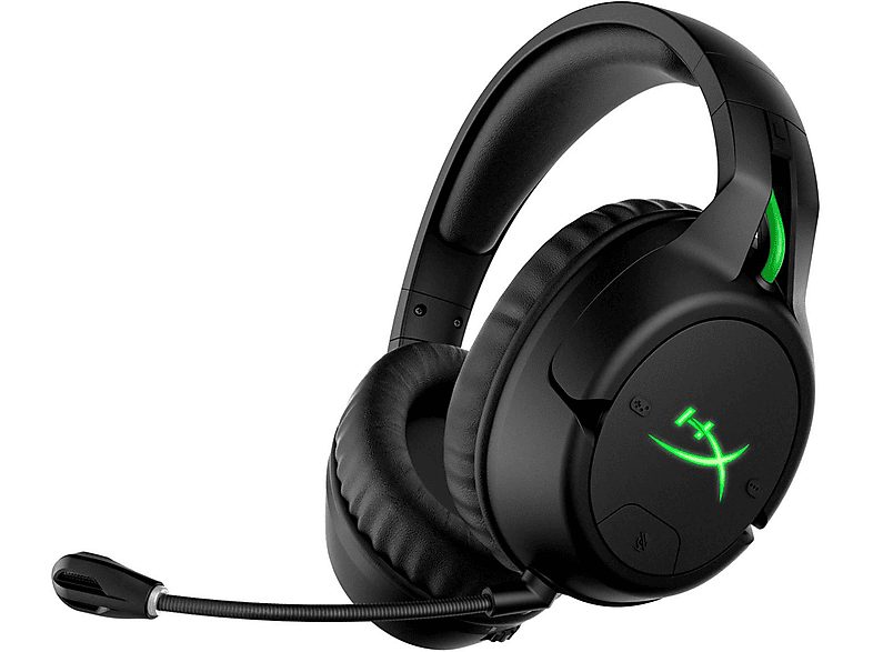 Auriculares gaming  - CloudX Flight HYPERX, Circumaurales, Negro