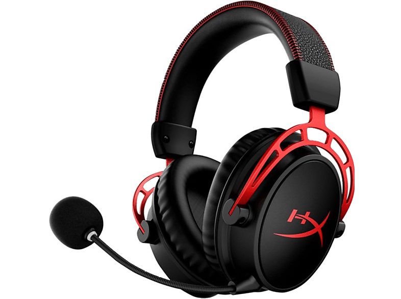 Auriculares gaming - HyperX Cloud Alpha, De Diadema, Inalámbricos, Hasta 300 horas, PC, Micrófono, Transductores de doble cámara, Negro