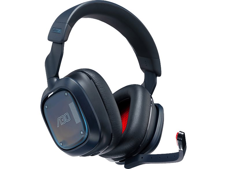 Auriculares gaming - Logitech G Astro A30, Bluetooth, 27h de batería, Micrófono desmontable, Compatible con Playstation 4 y 5, PC/Móvil, Azul