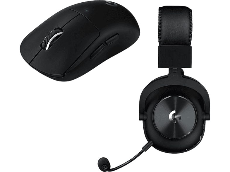 Auriculares gaming  - PRO X WIRED + HS STAND LOGITECH G, Circumaurales, Negro