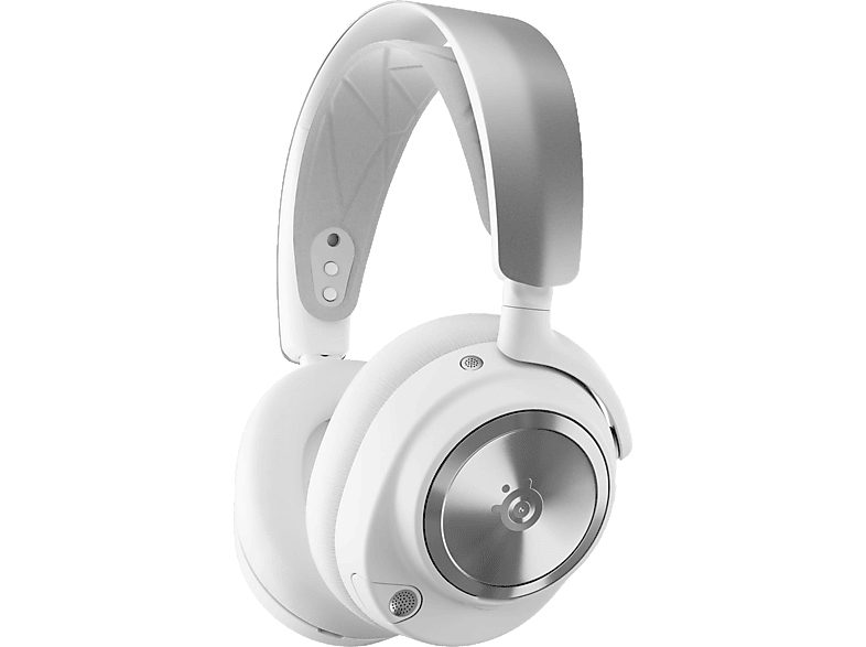 Auriculares gaming - SteelSeries Arctis Nova Pro Wireless, Supraaurales, Bluetooth, Micrófono, Cancelación de ruido, Blanco
