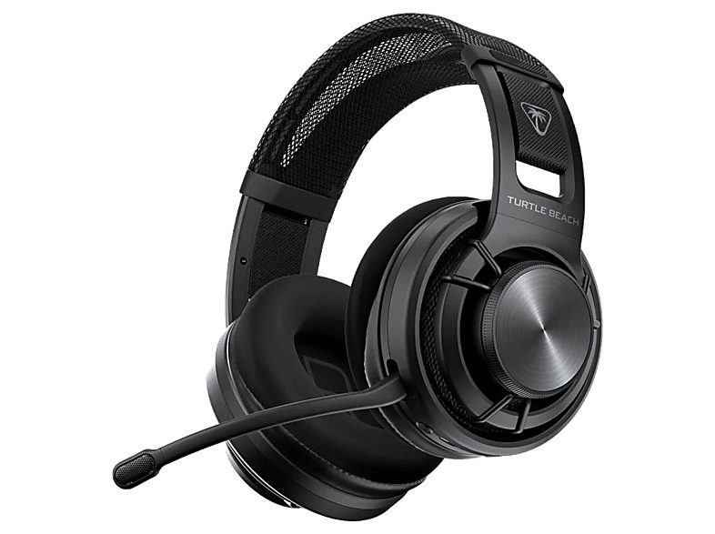 Auriculares gaming - Turtle Beach Atlas Air, Circumaurales, Bluetooth, Inalámbricos, 50h Autonomía, Negro