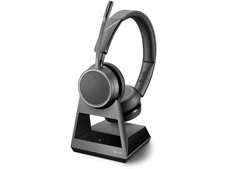 Auriculares Inalámbricos  - 212721-05 POLY, Circumaurales, Bluetooth, Negro