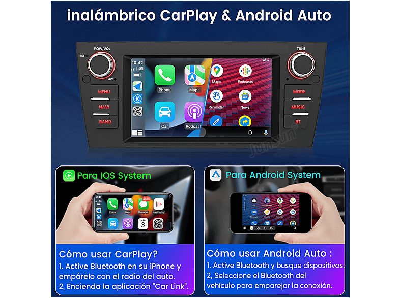 1:autorradio-2-din-para-bmw-3er-e90-e91-e92-e93-carplay-android-auto-64gb-junsun-7-2usb-black-1.jpg|2:autorradio-2-din-para-bmw-3er-e90-e91-e92-e93-carplay-android-auto-64gb-junsun-7-2usb-black-2.jpg|3:autorradio-2-din-para-bmw-3er-e90-e91-e92-e93-carplay