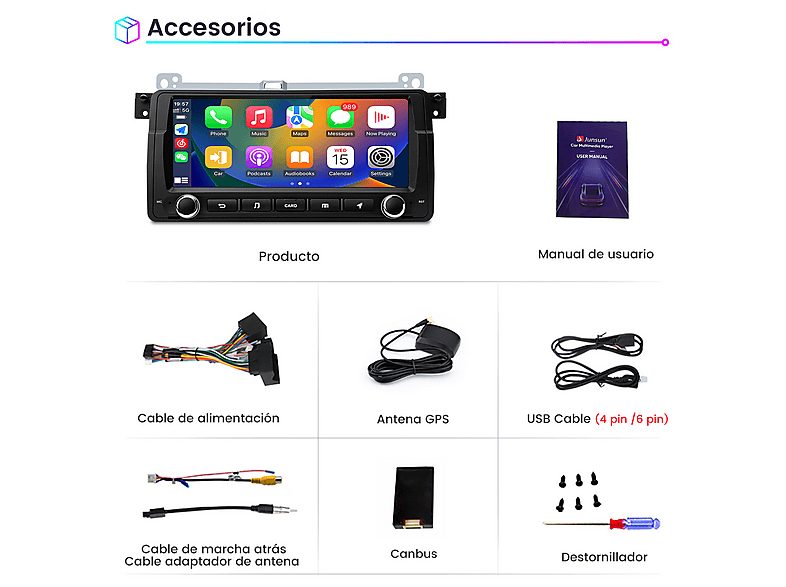 1:autorradio-2-din-para-bmw-e46-1999-2004-carplay-android-auto-32gb-junsun-8-2usb-black-1.jpg|2:autorradio-2-din-para-bmw-e46-1999-2004-carplay-android-auto-32gb-junsun-8-2usb-black-2.jpg|3:autorradio-2-din-para-bmw-e46-1999-2004-carplay-android-auto-32gb