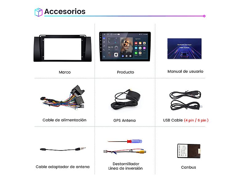 1:autorradio-2-din-para-bmw-e46-3er-1998-2006-carplay-android-auto-gps-64gb-junsun-9-2usb-black-1.jpg|2:autorradio-2-din-para-bmw-e46-3er-1998-2006-carplay-android-auto-gps-64gb-junsun-9-2usb-black-2.jpg|3:autorradio-2-din-para-bmw-e46-3er-1998-2006-carpl