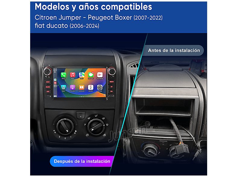 1:autorradio-2-din-para-fiat-ducato-peugeot-boxer-citroen-jumper-2012-2022-carplay-android-auto-64gb-junsun-7-2usb-black-1.jpg|2:autorradio-2-din-para-fiat-ducato-peugeot-boxer-citroen-jumper-2012-2022-carplay-android-auto-64gb-junsun-7-2usb-black-2.jpg|3