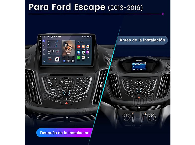 1:autorradio-2-din-para-ford-escape-2013-2016-carplay-android-auto-64gb-junsun-9-2usb-black-1.jpg|2:autorradio-2-din-para-ford-escape-2013-2016-carplay-android-auto-64gb-junsun-9-2usb-black-2.jpg|3:autorradio-2-din-para-ford-escape-2013-2016-carplay-andro