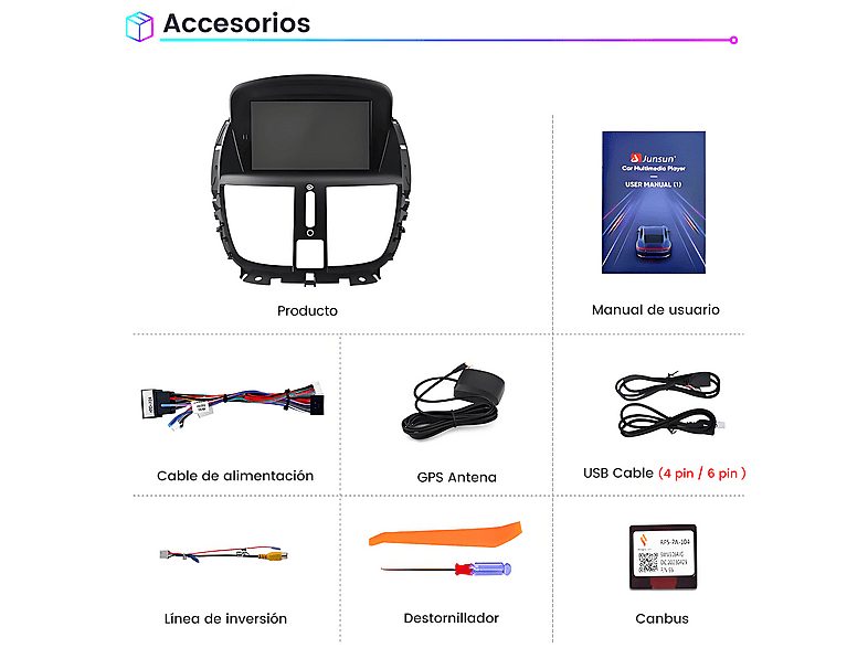 1:autorradio-2-din-para-peugeot-207-cc-2006-2015-carplay-android-auto-32gb-junsun-7-2usb-black-1.jpg|2:autorradio-2-din-para-peugeot-207-cc-2006-2015-carplay-android-auto-32gb-junsun-7-2usb-black-2.jpg|3:autorradio-2-din-para-peugeot-207-cc-2006-2015-carp